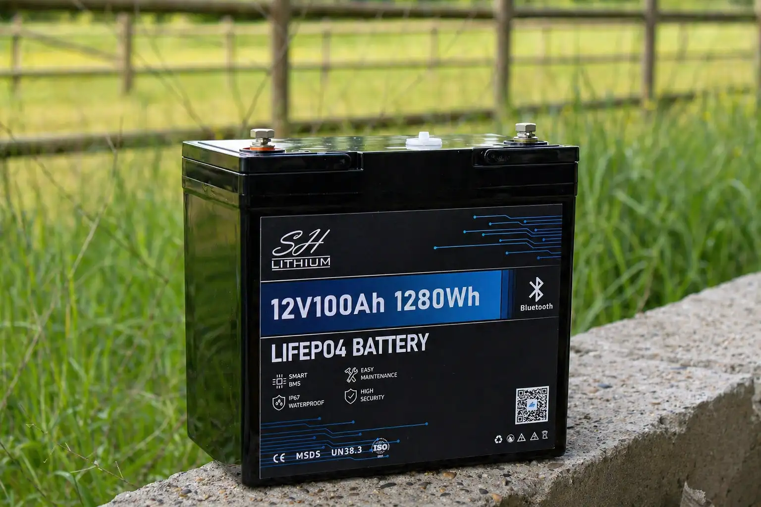 Offre batterie 12V100A Lifepo4 +chargeur